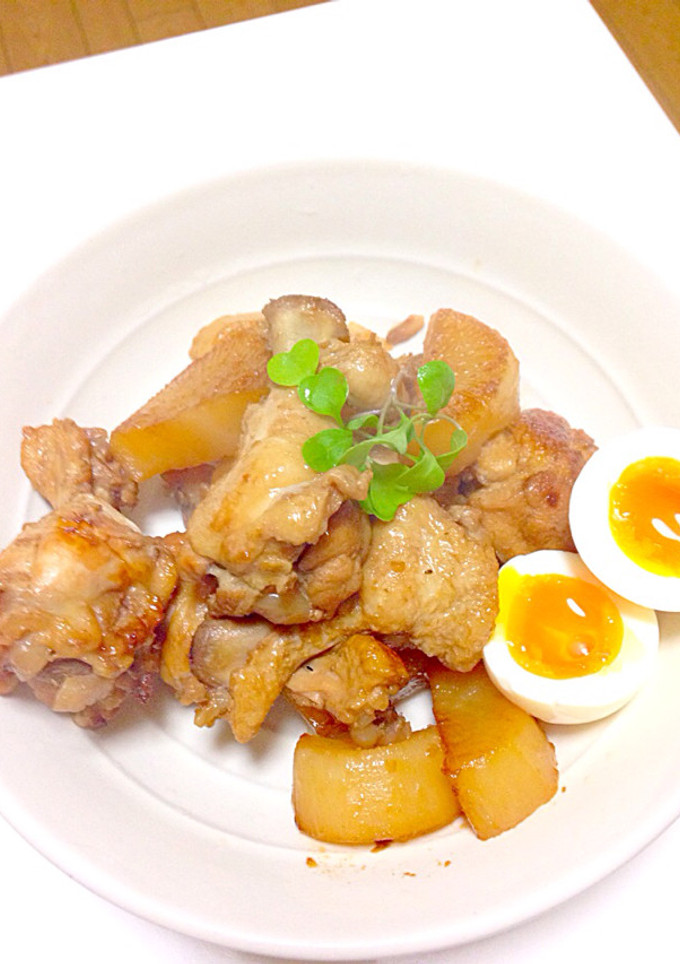 美味しい♪簡単♪鶏肉と大根の煮物♪-レシピのメイン写真