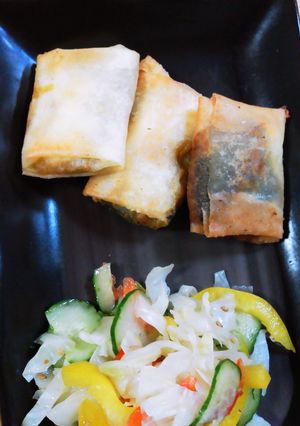 かぼちゃ春巻-レシピのメイン写真