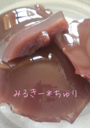 つるりん*水羊羹-レシピのメイン写真