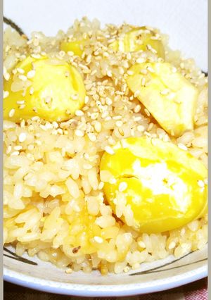 シェフ直伝！めんつゆ栗ご飯の黄金比率-レシピのメイン写真