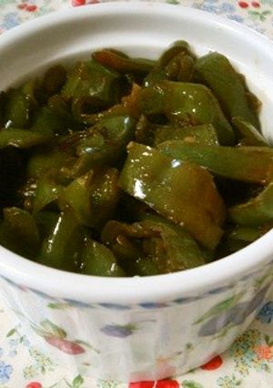 常備菜★ピーマンのカレー風味きんぴら-レシピのメイン写真