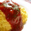 卵1個DE半熟チーズオムライス