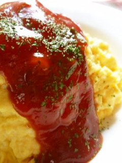 卵1個DE半熟チーズオムライス-レシピのメイン写真