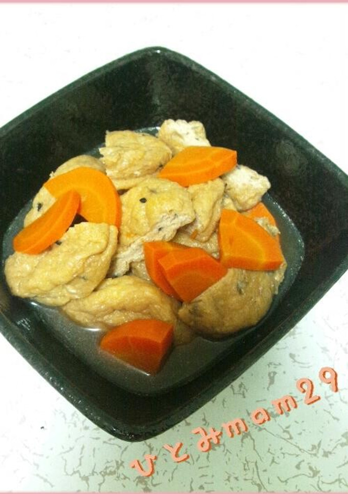 がんもどきの煮物-レシピのメイン写真