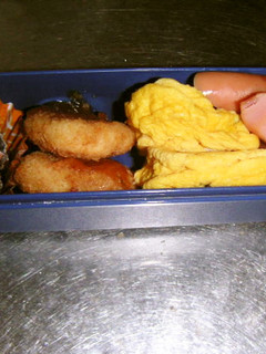 電子レンジで作る~玉子焼き♪楽ちんお弁当-レシピのメイン写真