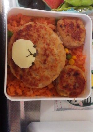 くまのがっこう ジャッキーのキャラ弁-レシピのメイン写真