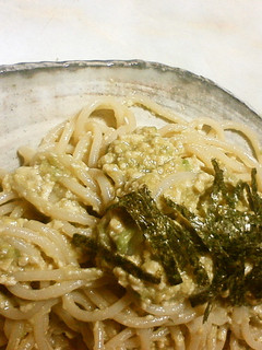 アボカドの冷製パスタごま風味-レシピのメイン写真