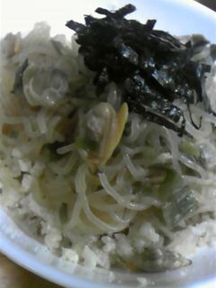 ふんわりアサリ丼-レシピのメイン写真