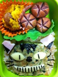 キャラ弁★猫バス-レシピのメイン写真