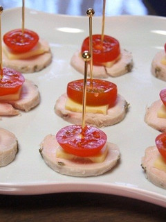 ハーブ鶏ハムのチーズピック-レシピのメイン写真