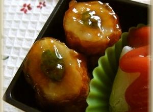 ✤お弁当✤冷凍いんげんとちくわの照り焼き-レシピのメイン写真