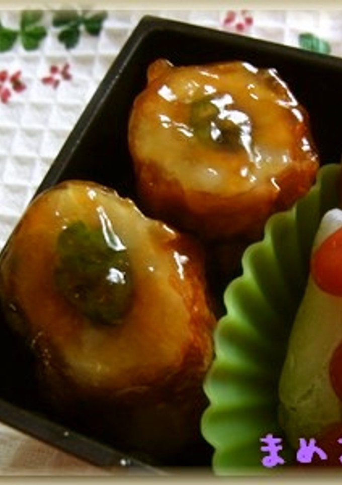 ✤お弁当✤冷凍いんげんとちくわの照り焼き-レシピのメイン写真
