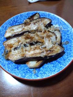 *焼きナスのポン酢掛け*-レシピのメイン写真