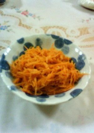人参の味噌サラダ-レシピのメイン写真