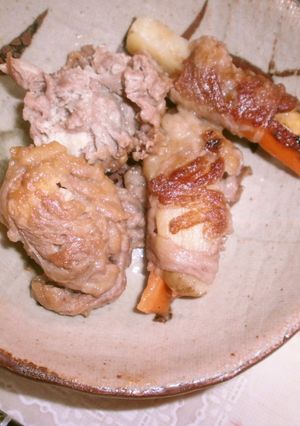 お手軽お弁当♡冷凍豆腐の肉巻き-レシピのメイン写真