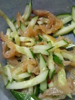 キュウリと中華くらげの和え物-レシピのメイン写真