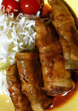 甘辛さっぱりナスの豚肉まき-レシピのメイン写真