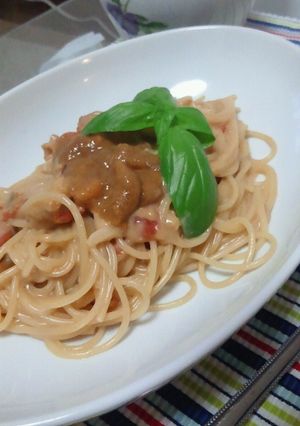 豪華に生うにのクリームパスタ-レシピのメイン写真