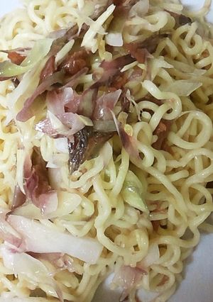 梅みょうが焼きそば-レシピのメイン写真