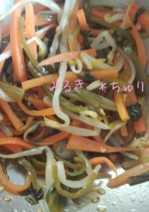 楽ちん＊野菜ナムル-レシピのメイン写真