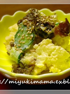 牛肉の甘辛煮入りサラダ-レシピのメイン写真