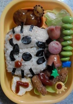 ネコちゃん キャラ弁-レシピのメイン写真