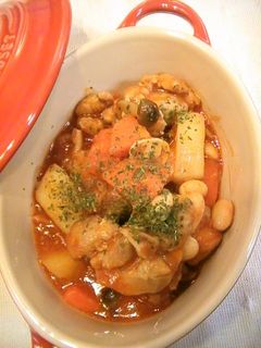 たっぷり野菜とチキンのトマト煮込み。-レシピのメイン写真