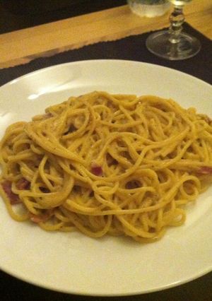 生クリーム不要カルボナーラ!-レシピのメイン写真
