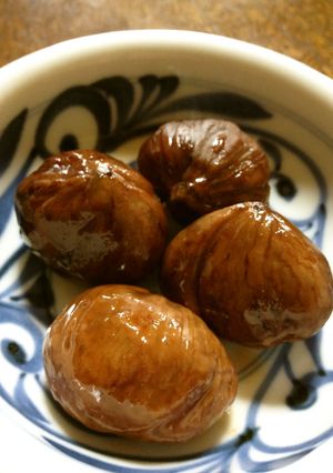 栗の渋皮煮-レシピのメイン写真