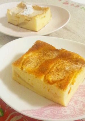 オイル控えめ!!林檎のヨーグルトケーキ-レシピのメイン写真