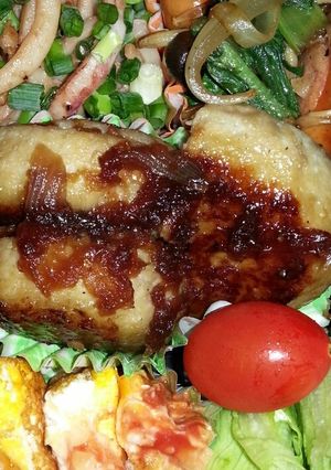 うちのハンバーグソース★照り焼きｵﾆｵﾝ-レシピのメイン写真