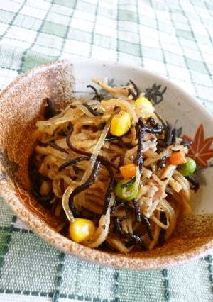 マロニー入り☆ひじきと切り干し大根の煮物-レシピのメイン写真