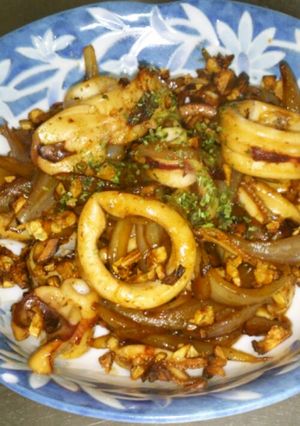 いか×玉ねぎ ★にんにくバター炒め★-レシピのメイン写真