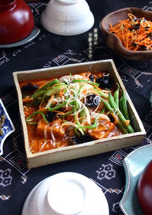 10分。干し海老入り【厚揚げさん甘酢餡】-レシピのメイン写真