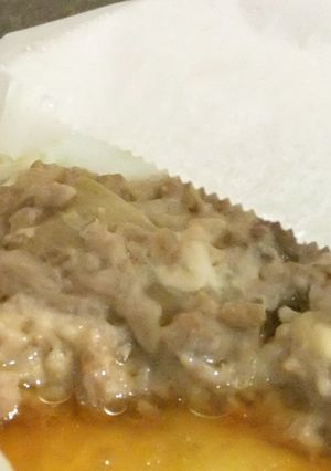 豚ひき肉と新ショウガのレンジ蒸し-レシピのメイン写真