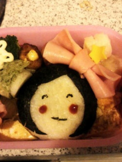 キャラ弁 女の子(記録用)-レシピのメイン写真
