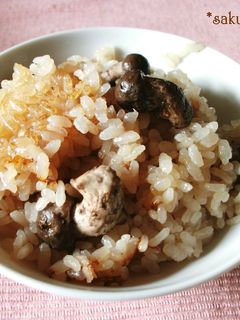 きのこの炊き込みご飯-レシピのメイン写真