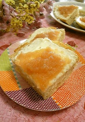 林檎ジャム＆クリームチーズのお洒落パン-レシピのメイン写真