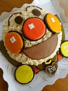 飛んでるアンパンマン♪立体 ケーキ★-レシピのメイン写真