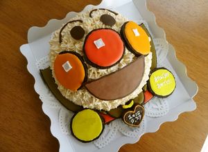 飛んでるアンパンマン♪立体 ケーキ★-レシピのメイン写真