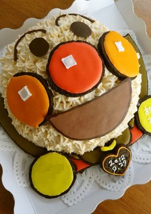 飛んでるアンパンマン♪立体 ケーキ★-レシピのメイン写真
