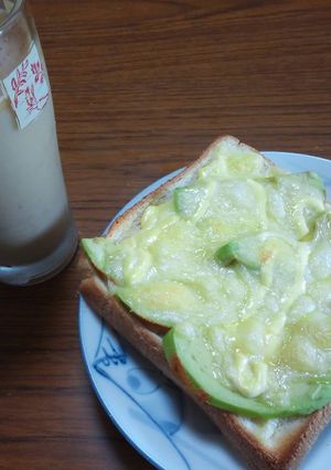 アボガドマヨトースト-レシピのメイン写真