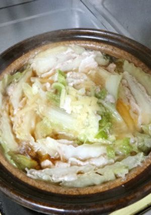 豚バラと白菜の重ね鍋-レシピのメイン写真