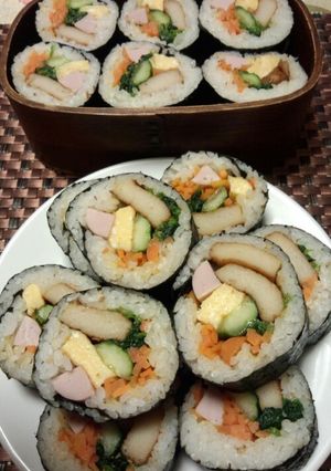 皆が褒めてくれました韓国海苔巻きキンパ-レシピのメイン写真