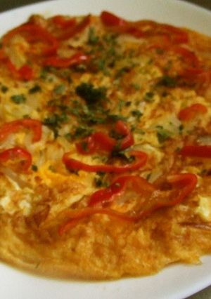 玉ねぎのバターオムレツ-レシピのメイン写真