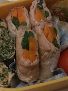 ☆野菜の肉巻き☆お弁当にぴったり!-レシピのメイン写真