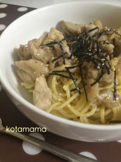 鶏肉で和風パスタ☆-レシピのメイン写真