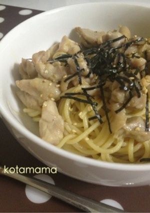 鶏肉で和風パスタ☆-レシピのメイン写真