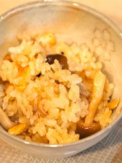 キノコの炊き込みご飯-レシピのメイン写真