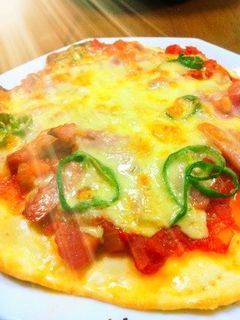 発酵いらず薄力粉で簡単ピザ♪-レシピのメイン写真
